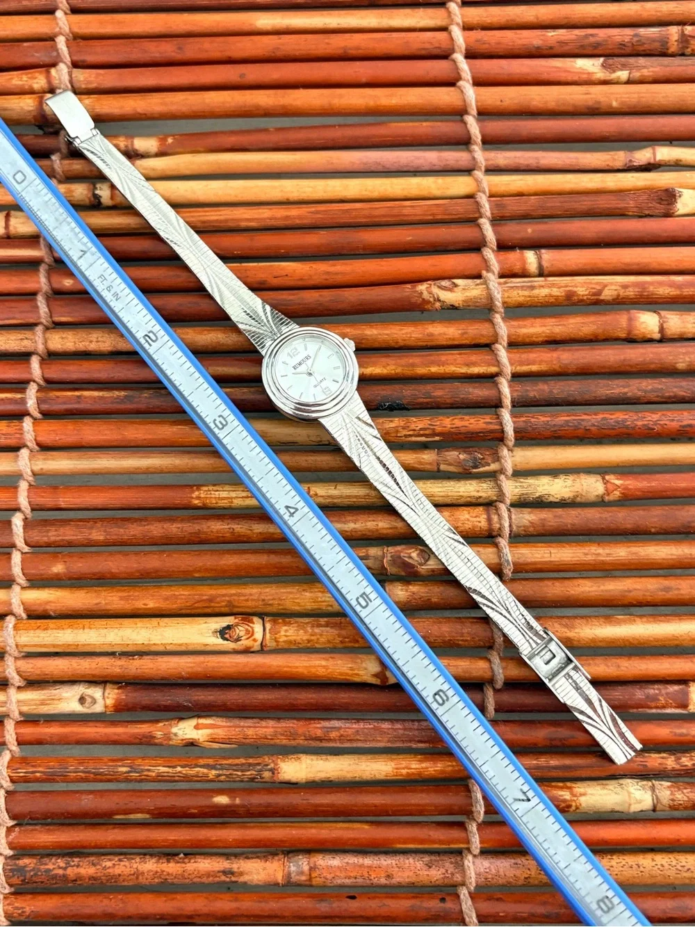 Rumours Silver-Tone Women's Bracelet Watch Needs Battery